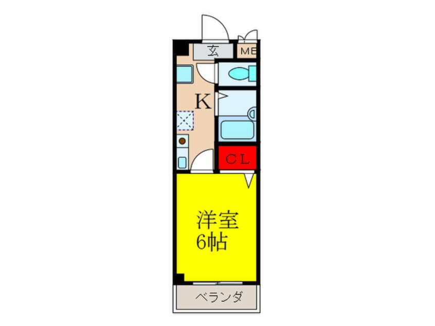 間取図 プラザコウエイⅡ