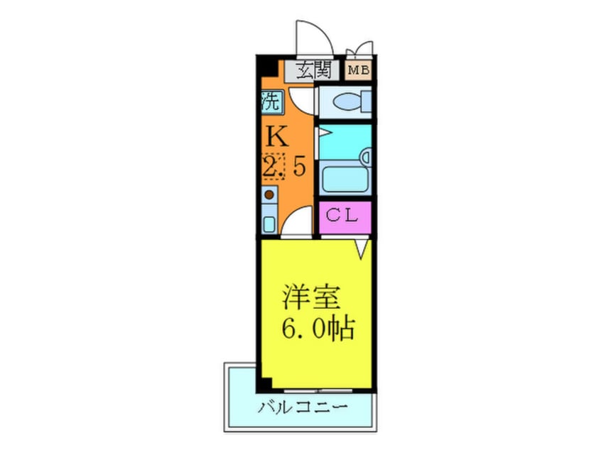 間取図 プラザコウエイⅡ