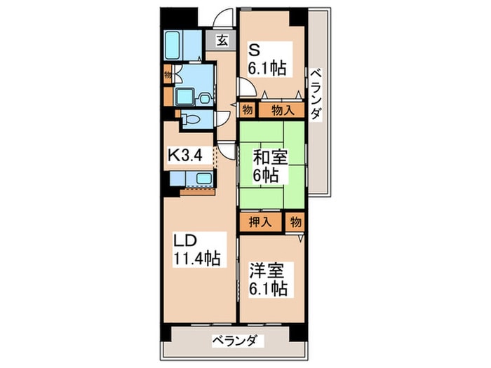 間取り図 コレンテ