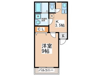 間取図 コーポＪ