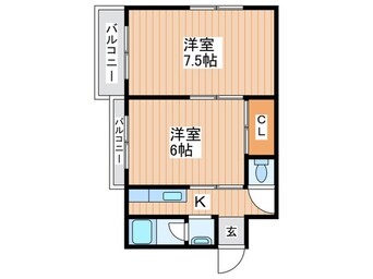 間取図 第２シャト－大日