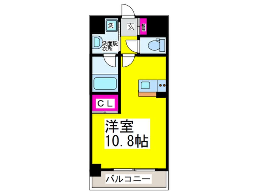 間取図 サザンクレスト堺東