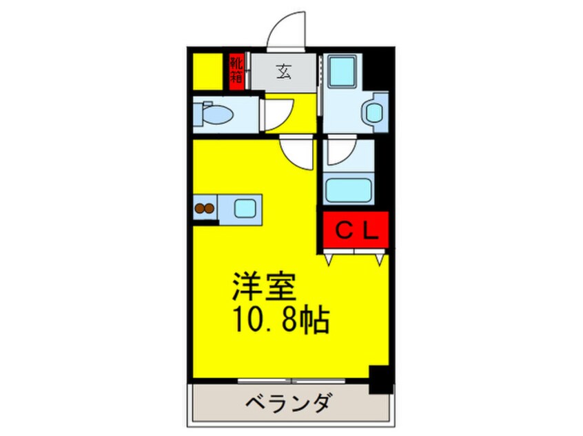 間取図 サザンクレスト堺東