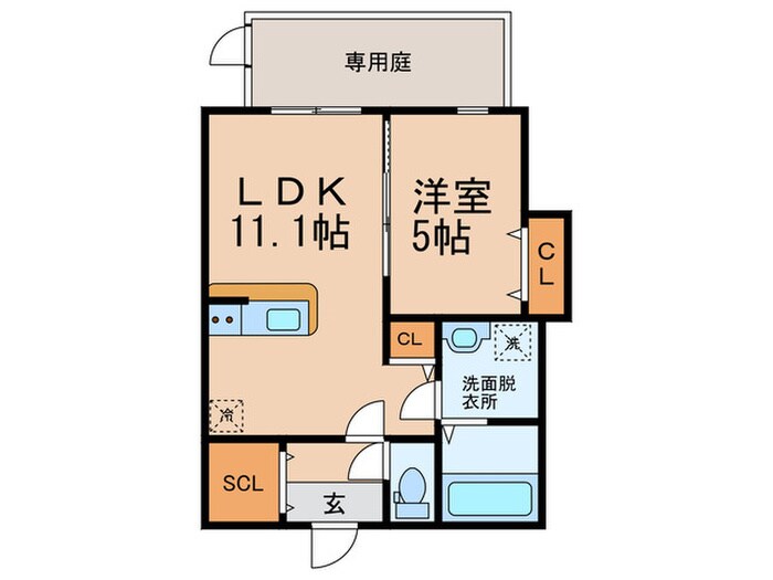 間取り図 PORTO放出