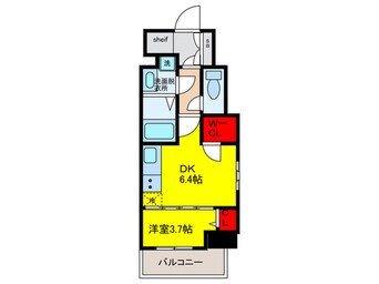 間取図 ジオエント新町