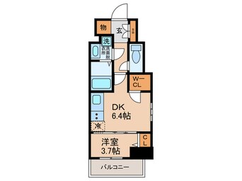 間取図 ジオエント新町