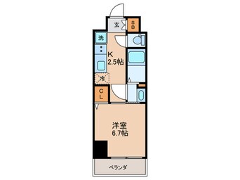 間取図 ジオエント新町