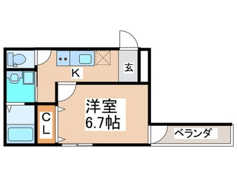 間取図 フジパレス住吉東