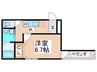 フジパレス住吉東 1Kの間取り