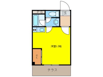 間取図 グレ－ド山中