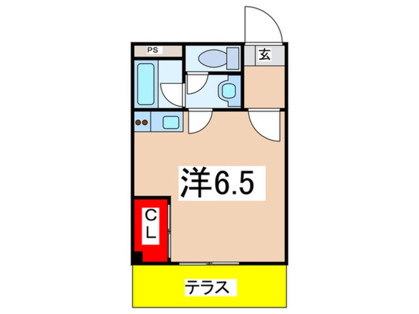 間取図 グレ－ド山中