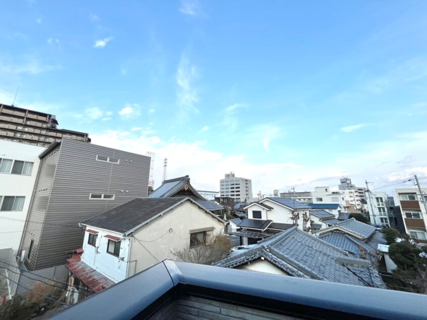 室内からの展望 MELDIA下新庄