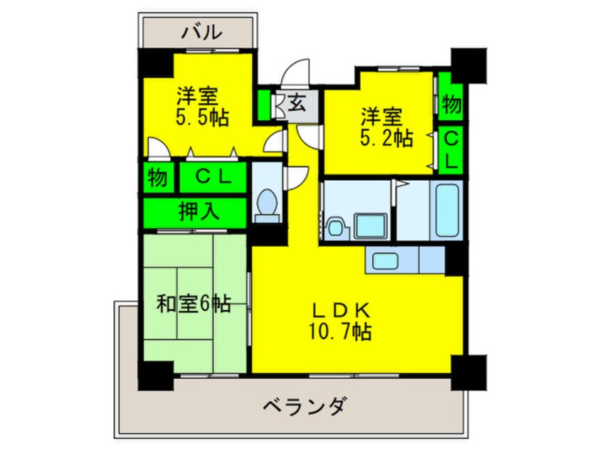 間取図 グランドルチェ