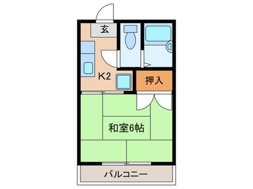 間取図 エスト香里