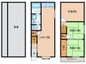 三宅中ハウス 3LDKの間取り
