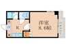 ティファニー 1Kの間取り