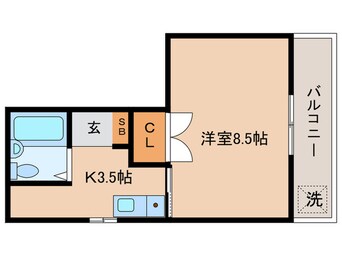 間取図 コマザワビル
