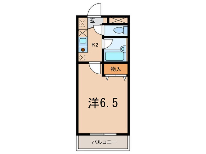 間取図 アルザ夙川