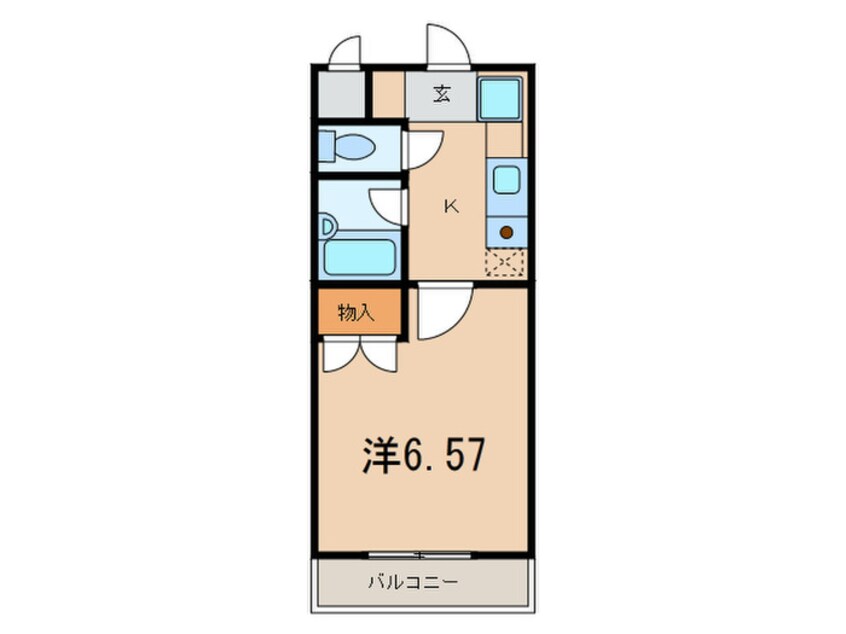 間取図 アルザ夙川