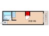 グリ－ン蛍 1Rの間取り
