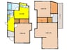 豊中市柴原町貸家 3DKの間取り