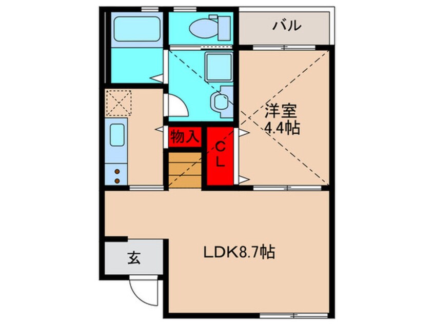 間取図 ロフトコートレジデンス