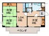 グリーンスクエアシバ 3LDKの間取り
