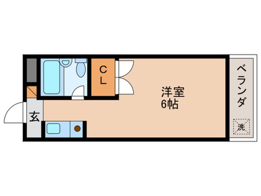 間取図 ハイムフジイ