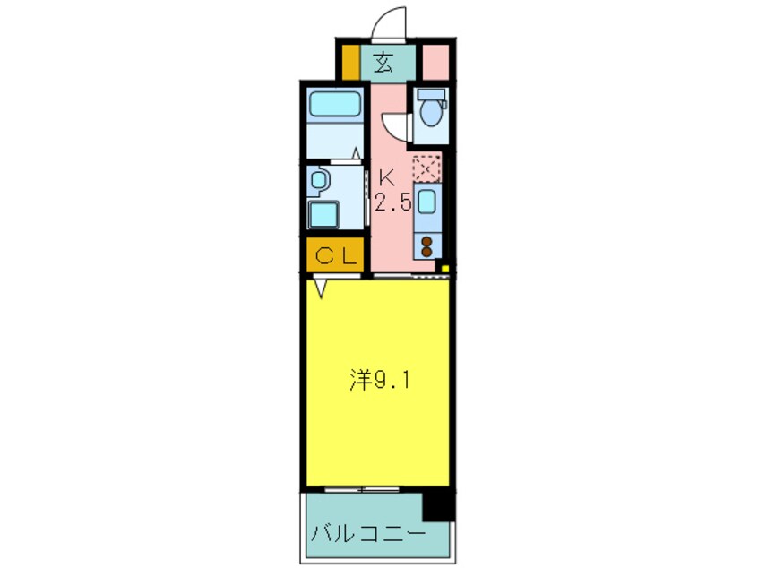 間取図 ドマ－ニ