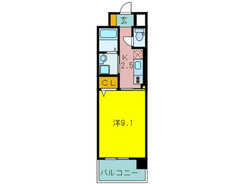 間取図 ドマ－ニ