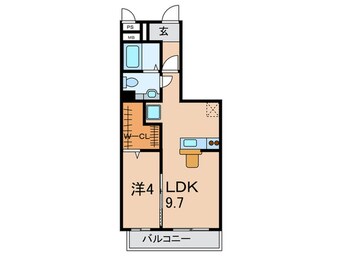 間取図 グッドフィ－ルドⅡ