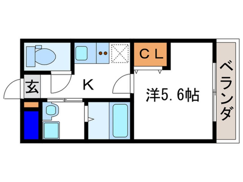 間取図 シャルールくちど