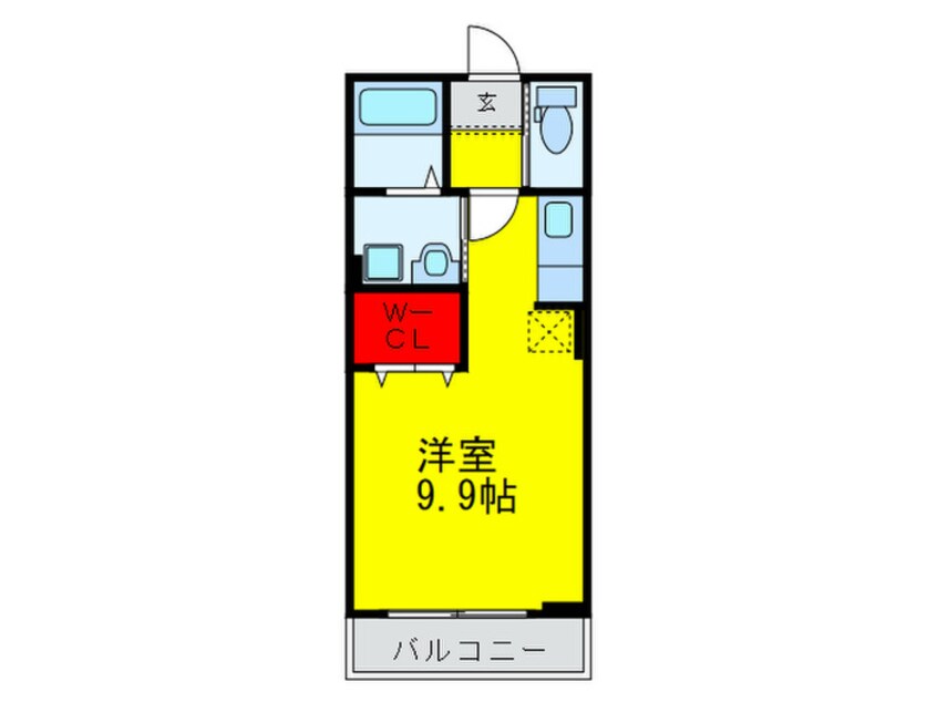 間取図 フローラ香ヶ丘