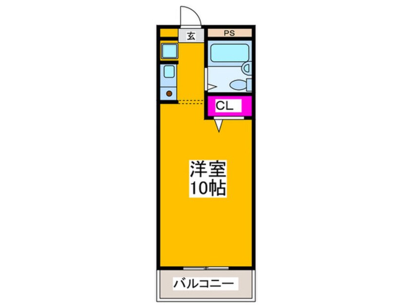 間取図 ヤマザキ・メゾン・ド・ファム