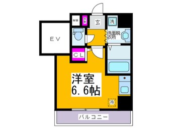 間取図 C.REST八尾