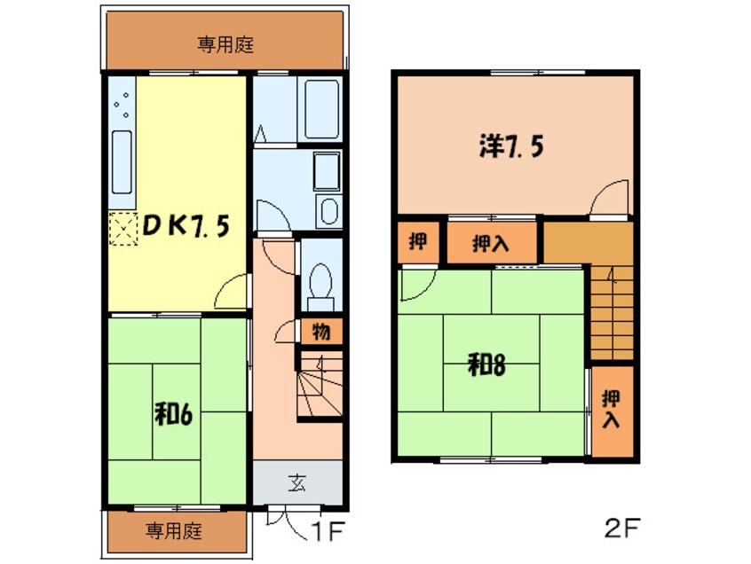 間取図 ハイツ深喜Ａ棟