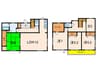 逆瀬台５丁目一戸建貸家 4LDK+Sの間取り