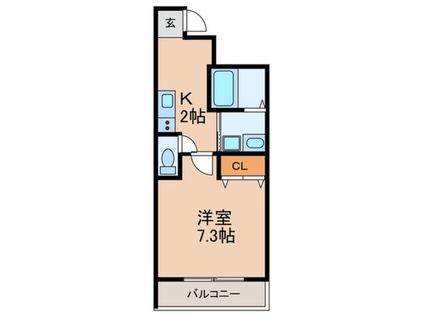 間取図 フジパレス平野郷Ⅰ番館