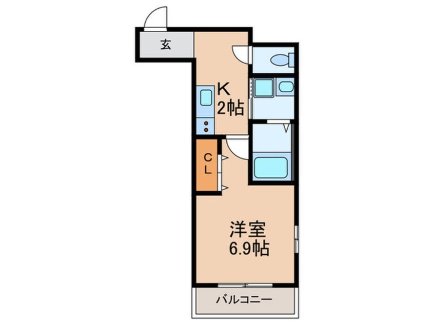 間取図 フジパレス平野郷Ⅰ番館