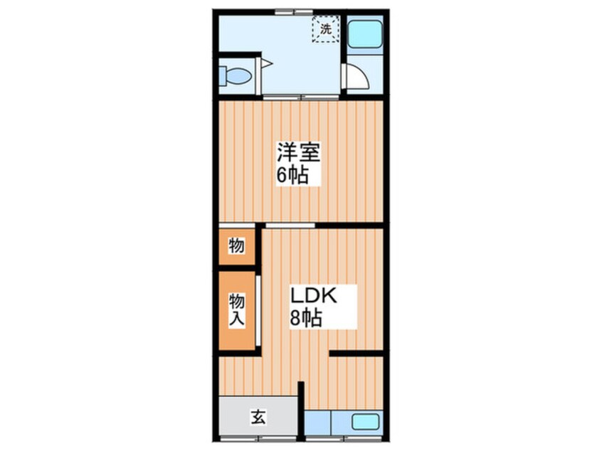 間取図 ピースフルガーデン