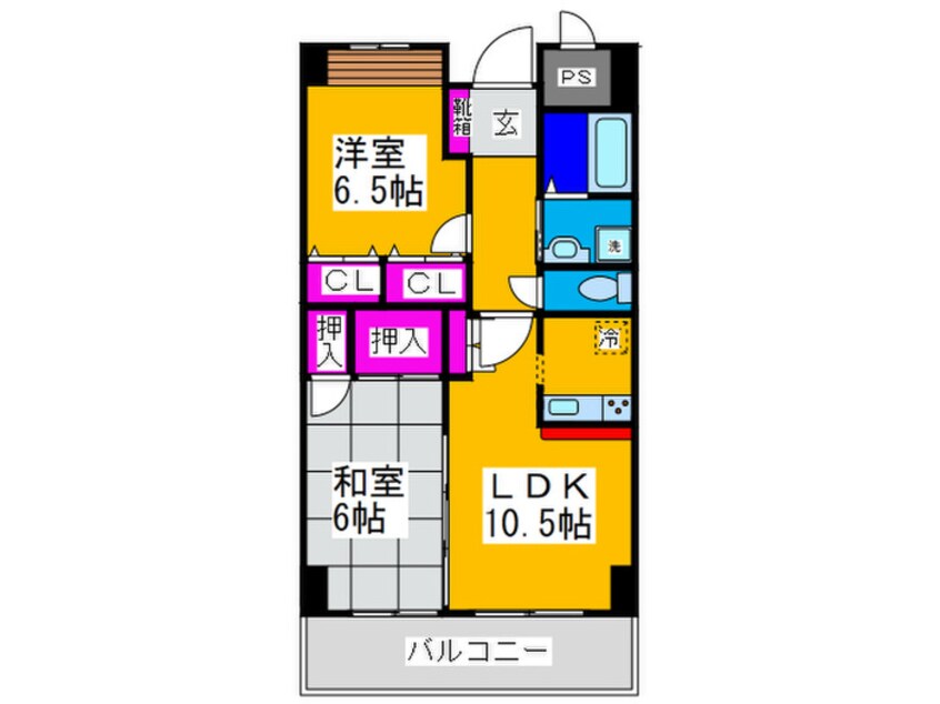 間取図 南秀苑なかもず