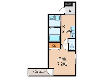 間取図 フジパレス平野郷Ⅱ番館