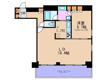 間取図 リバ－サイドタワ－中之島