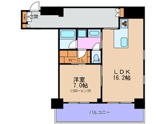 間取図 リバ－サイドタワ－中之島