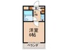 プレミール清水丘 1Kの間取り