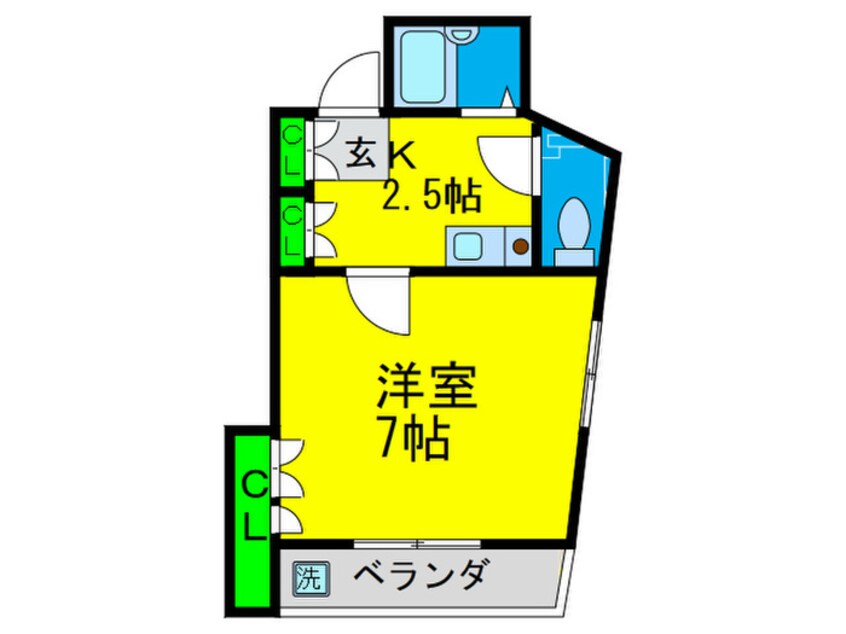 間取図 プレミール清水丘