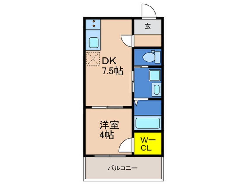 間取図 KTIレジデンス高速長田