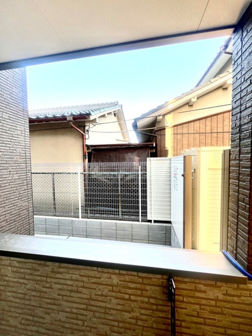 室内からの展望 m