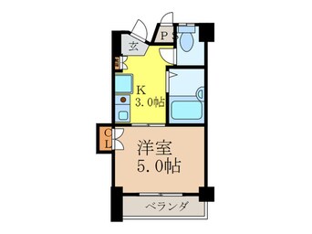 間取図 ファミ－ユ垂水