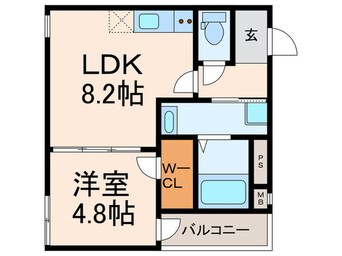 間取図 フジパレス高槻出丸町